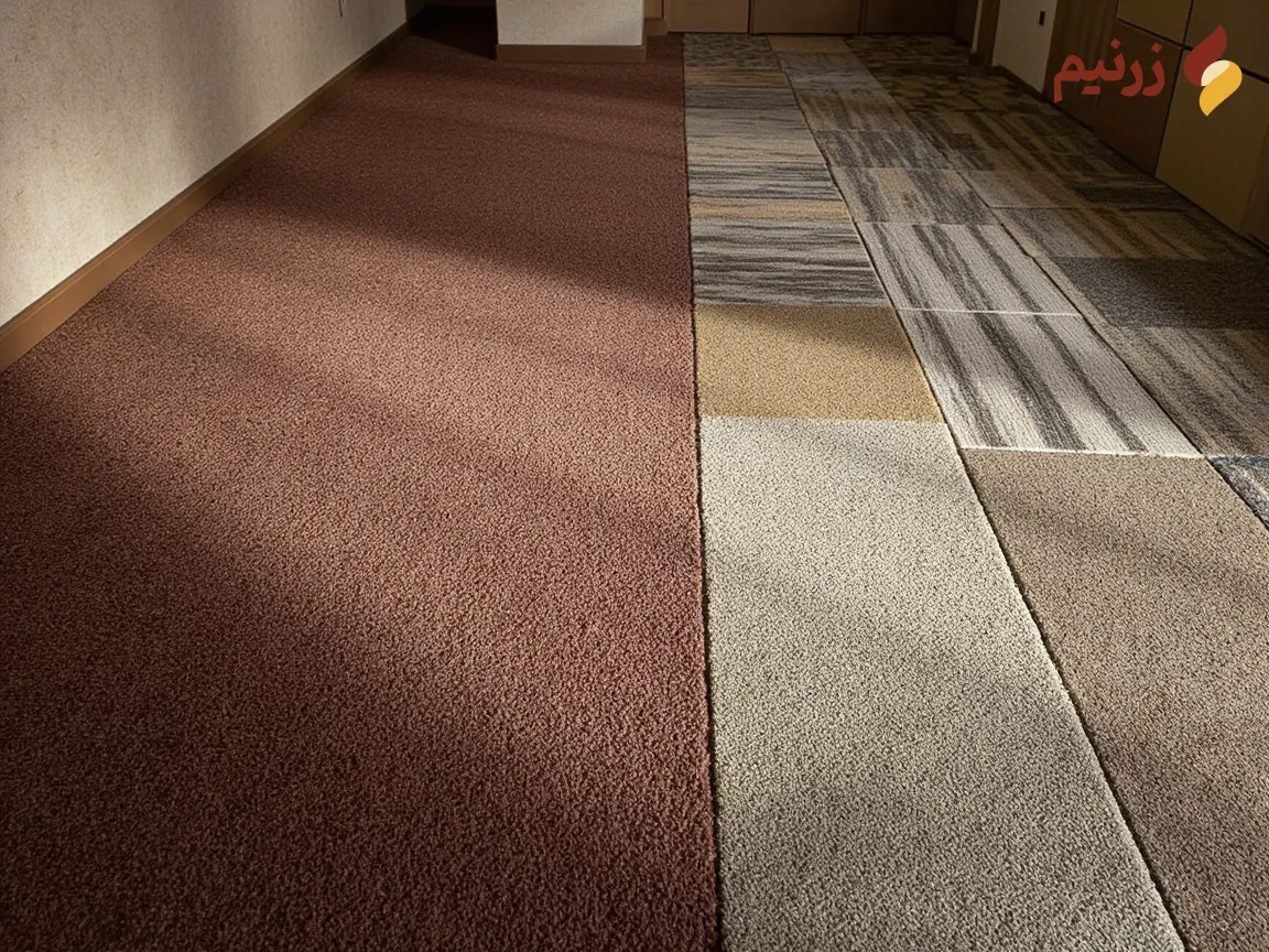 مقایسه موکت پرز بلند، پرز کوتاه و موکت تایل برای اتاق خواب و کودک