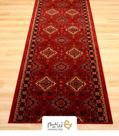 فرش کناره طرح اناری لاکی