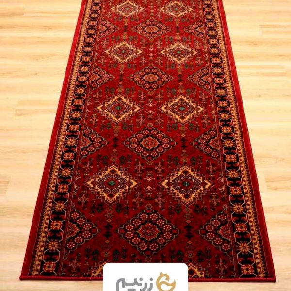فرش کناره طرح اناری لاکی