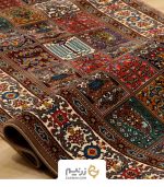 کناره فرش هیوا مدل خشتی